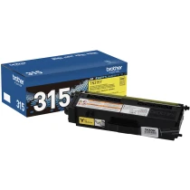 Brother TN315Y High-yield Yellow Genuine OEM Toner Cartridge - 3,500 pages