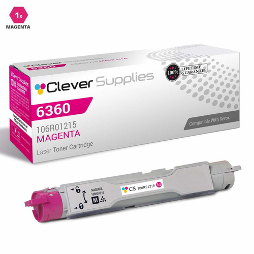 Compatible Xerox 106R01215 Laser Toner Cartridge Magenta
