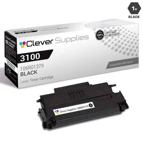 Compatible Xerox 106R01379 Laser Toner Cartridge High Yield Black