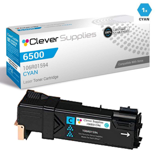 Compatible Xerox 106R01594 Laser Toner Cartridge High Yield Cyan