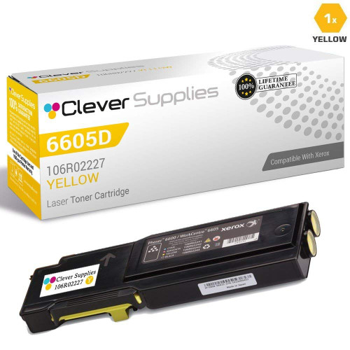 Compatible Xerox 106R02227 Laser Toner Cartridge High Yield Yellow