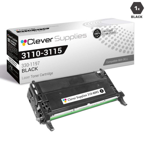 Compatible Dell 310-8092 Black High Yield Toner Cartridge