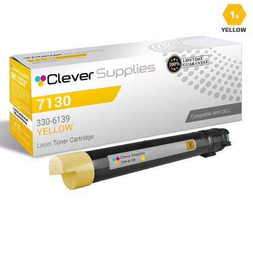 Compatible Dell 330-6139 Toner Cartridge Yellow