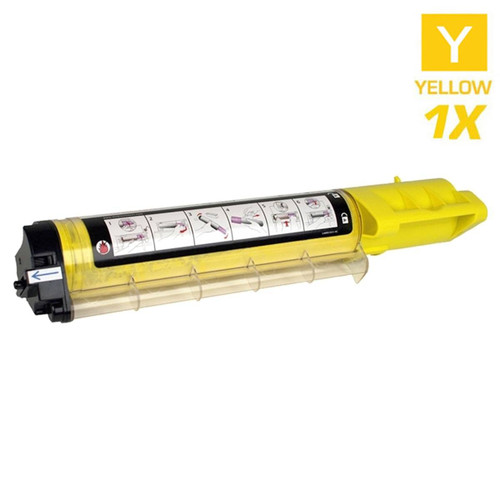 Compatible Dell 341-3569 Yellow Toner Cartridge (WH006/ TH208)