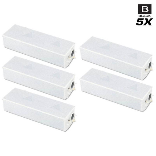 Compatible Kyocera Mita 37085011 Laser Toner Cartridges Black 5 Pack