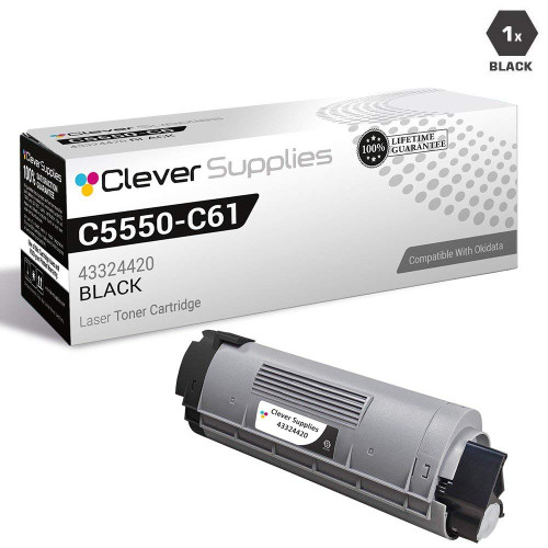 Compatible Okidata Type C8 (43324420) Laser Toner Cartridge Black
