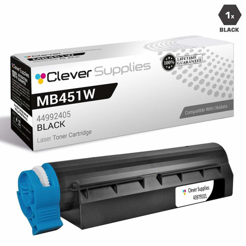 Compatible Okidata 44992405 Laser Toner Cartridge Black