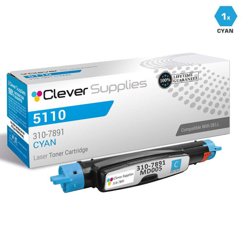 Compatible Dell 310-7891 Toner Cartridge Cyan