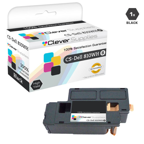 Compatible Dell 810WH Laser Toner Cartridge High Yield Black