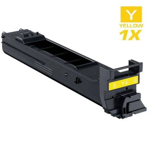 Compatible Konica Minolta A0DK232 Laser Toner Cartridge High Yield Yellow