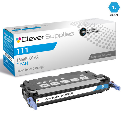 Compatible Canon CRG-111 (1659B001AA) Toner Cartridge Cyan