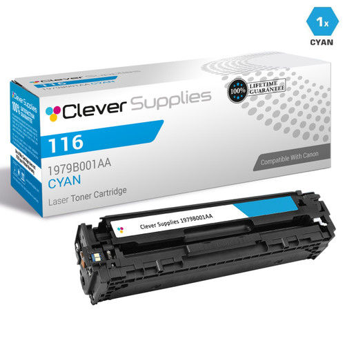 Compatible Canon 116 (1979B001AA) Toner Cartridge Cyan