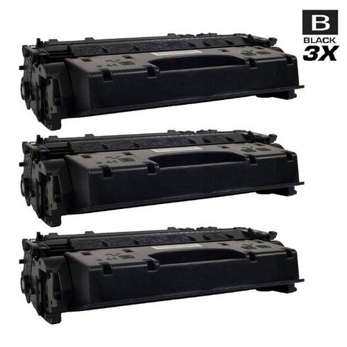 Compatible Canon 120 (2617B001AA) Toner Cartridges Black 3 Pack