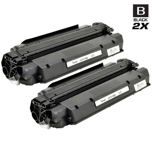 Compatible Canon X25 (8489A001AA) Toner Cartridges Black 2 Pack
