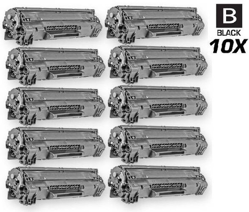 CS Compatible Replacement for HP CB435A Toner Cartridge Black 10 Pack/ HP 35A