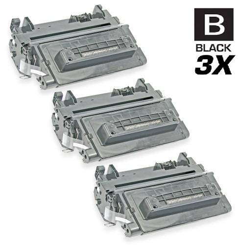 CS Compatible Replacement for HP CC364X Toner Cartridge High Yield Black 3 Pack/ HP 64X