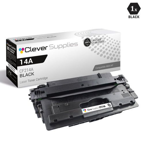 CS Compatible Replacement for HP CF214A Toner Cartridge Black/ HP 14A