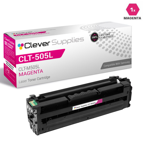 Compatible Samsung CLT-M505L Laser Toner Cartridge Magenta