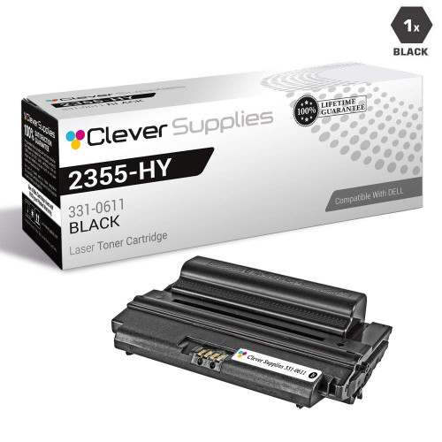 Compatible Dell 2355DN Toner Cartridge High Yield Black