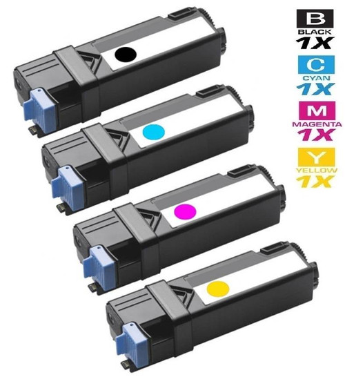 Compatible Dell 310-9058/ 310-9060/ 310-9064/ 310-9062 Laser Toner Cartridge 4 Color Set
