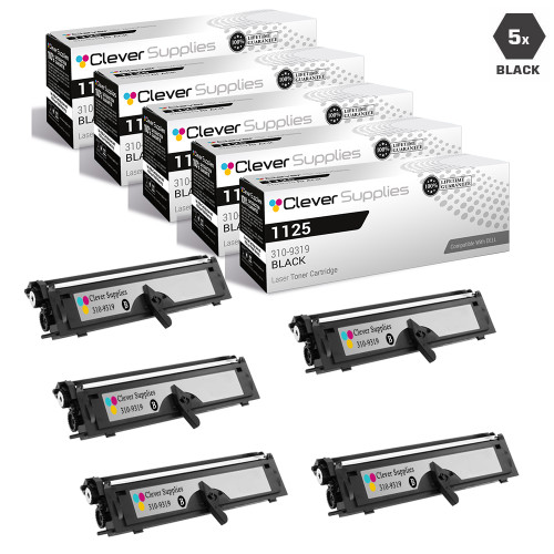 Compatible Dell 310-9319 Premium Quality Toner Cartridge High Yield Black 5 Pack