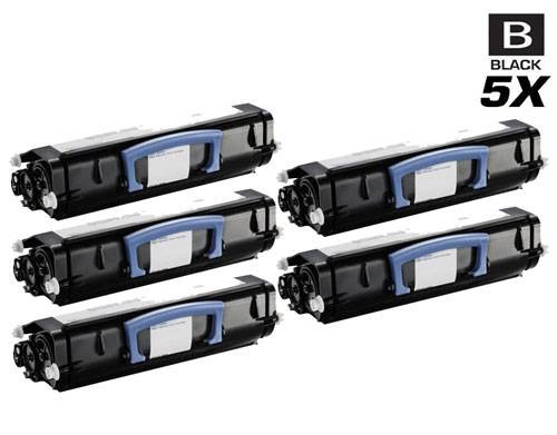 Compatible Dell 3330DN Toner Cartridge High Yield Black 5 Pack