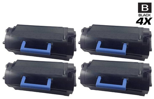 Compatible Dell B5460 Toner Cartridge Black 4 Pack