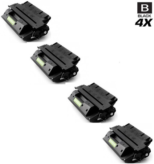 CS Compatible Replacement for HP C4127XX Toner Cartridge Black Maximum Yield 4 Pack/ HP 27XX Toner