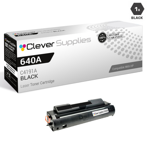 CS Compatible Replacement for HP C4191A Toner Cartridge Black/ HP 640A Toner