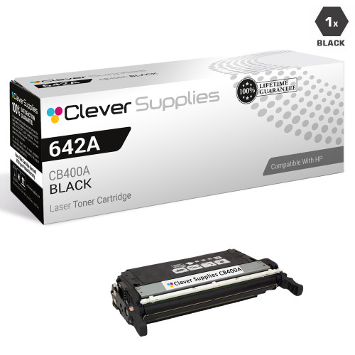 CS Compatible Replacement for HP CB400A Toner Cartridge Black/ HP 642A Toner