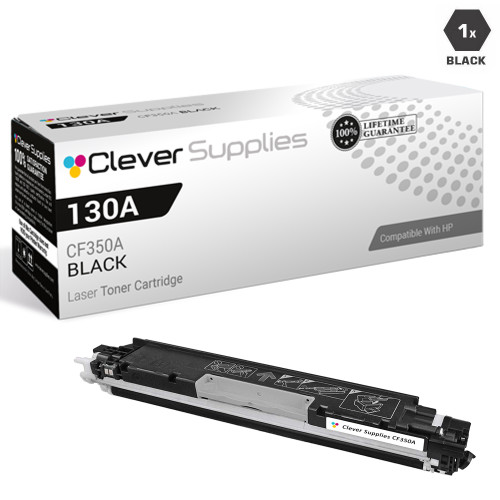 CS Compatible Replacement for HP CF350A Toner Cartridge Black/ HP 130A Toner