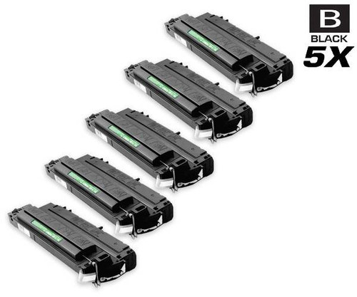 CS Compatible Replacement for HP C3903A Premium Quality Toner Cartridge Black 5 Pack/ HP 03A