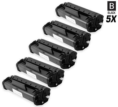 CS Compatible Replacement for HP C3906A Toner Cartridge Black 5 Pack/ HP 06A Toner