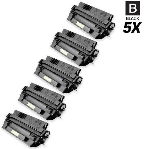 CS Compatible Replacement for HP C4129X Premium Quality Toner Cartridge High Yield Black 5 Pack/ HP 29X Toner