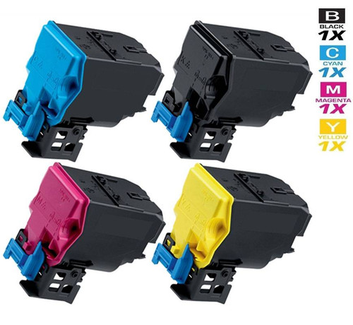 Compatible Konica Minolta MagiColor 4750 Premium Quality Laser Toner Cartridge High Yield 4 Color Set