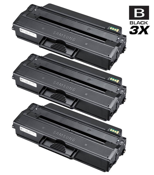 Compatible Samsung MLT-D103L High Yield Laser Toner Cartridge Black 3 Pack