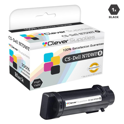 Compatible Dell N7DWF Laser Toner Cartridge High Yield Black