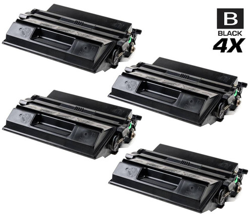 Compatible Okidata B6100N Laser Toner Cartridges High Yield Black 4 Pack
