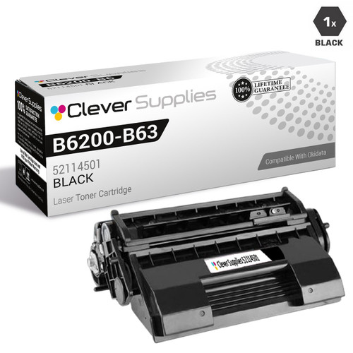 Compatible Okidata B6300 Laser Toner Cartridge Black