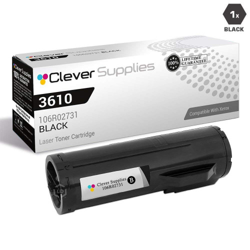 Compatible Xerox Phaser 3610 Laser Toner Cartridge High Yield Black