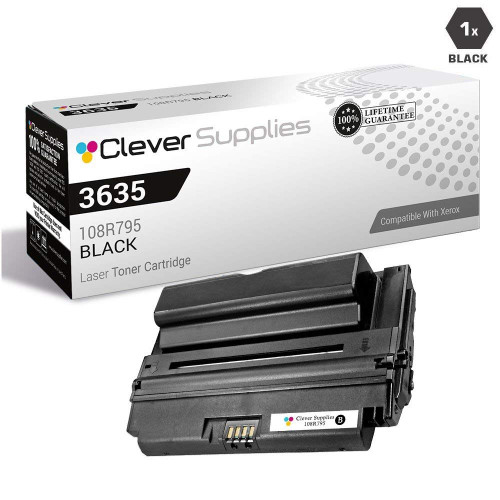 Compatible Xerox Phaser 3635S Laser Toner Cartridge High Yield Black
