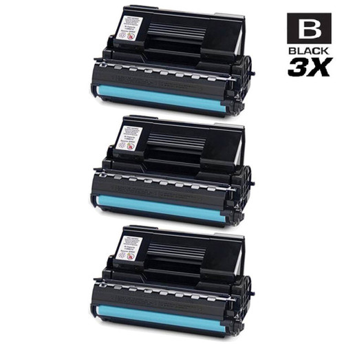 Compatible Xerox Phaser 4510DT Laser Toner Cartridges High Yield Black 3 Pack