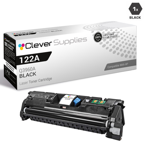 CS Compatible Replacement for HP Q3960A Toner / HP 122A Toner Cartridge Black