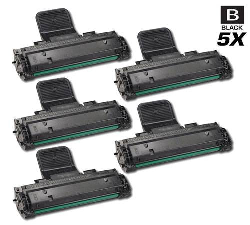 Compatible Samsung SCX-D4725A Premium Quality Laser Toner Cartridge Black 5 Pack