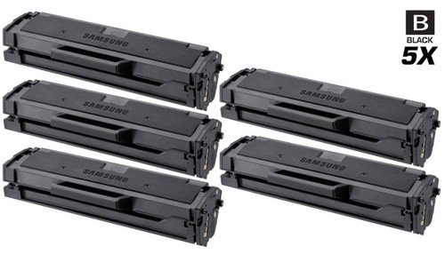 Compatible Samsung SCX-3406HW Laser Toner Cartridge Black 5 Pack