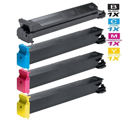 Compatible Konica Minolta TN-213 Premium Quality Laser Toner Cartridges 4 Color Set (A0D7132/ A0D7432/ A0D7332/ A0D7232)