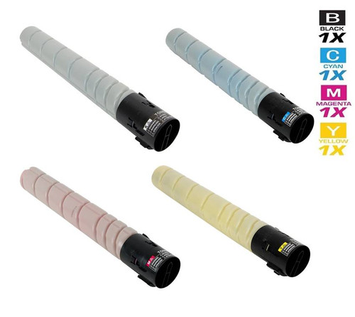 Compatible Konica Minolta TN-324 Laser Toner Cartridges 4 Color Set (A8DA130/ A8DA430/ A8DA330/ A8DA230) Compatible Konica Minolta TN-324 Laser Toner Cartridges 4 Color Set (A8DA130/ A8DA430/ A8DA330/ A8DA230)