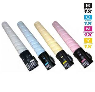 Compatible Konica Minolta TN-512 Premium Quality Laser Toner Cartridges 4 Color Set (A33K132/ A33K432/ A33K332/ A33K232)