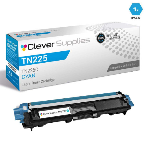Compatible Brother TN225C Laser Toner Cartridge High Yield Cyan