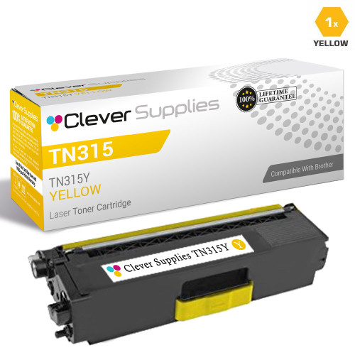Compatible Brother TN315Y Laser Toner Cartridge High Yield Yellow